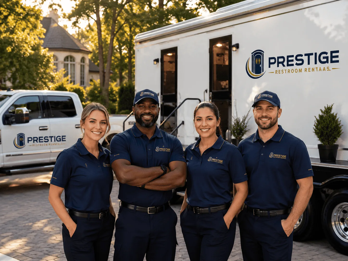 Trusted Luxury Portable Restrooms company in Van Meter, IA