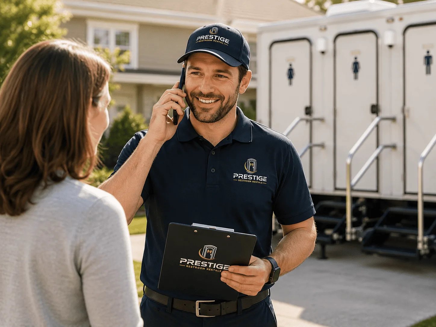 Luxury Portable Restrooms FAQs in Van Meter, IA